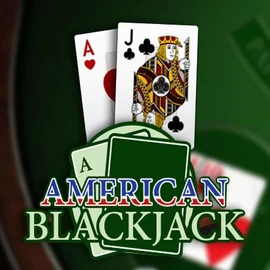 American Blackjack online game logo by Habanero on rivokasino.com.se