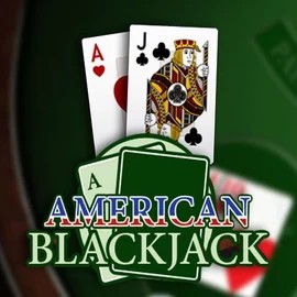 American Blackjack logo by Habanero at RivO Casino
