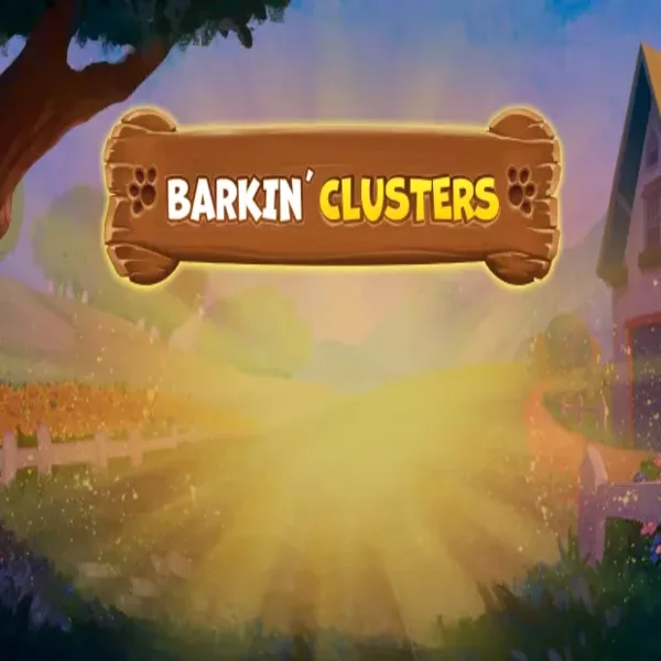 Barkin Clusters slot logo by Greentube at RivO Casino