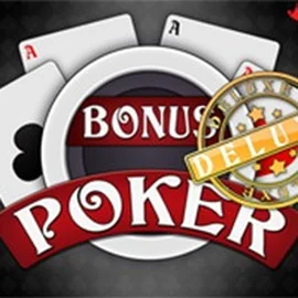 Bonus Poker Deluxe - 3 Hands logo – Table Games by RTG (Reel Time Gaming) at RivO Casino