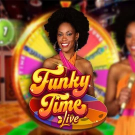 Funky Time slot icon by Evolution, available at RivO Casino