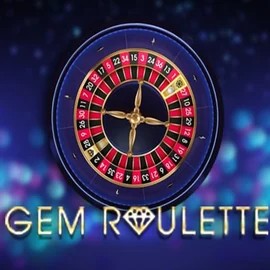 Gem Roulette online game logo by iSoftBet on rivokasino.com.se