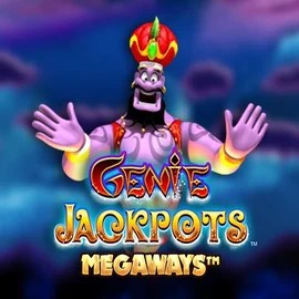 Genie Jackpots Megaways casino game by Blueprint Gaming – featured logo at RivO Casino