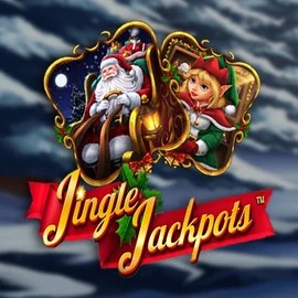 Jackpots logo of Jingle Jackpots from Dragon Gaming at RivO Casino