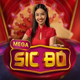 Mega Sic Bo slot logo by Pragmatic Play at RivO Casino
