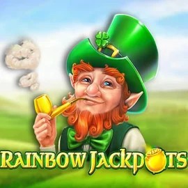 Official Jackpots logo: Rainbow Jackpots by Red Tiger Gaming at RivO Casino