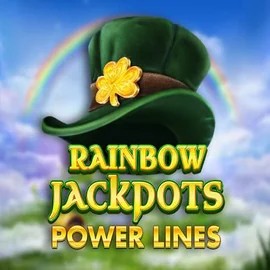 Rainbow Jackpots Power Lines casino game by Red Tiger Gaming – featured logo at RivO Casino