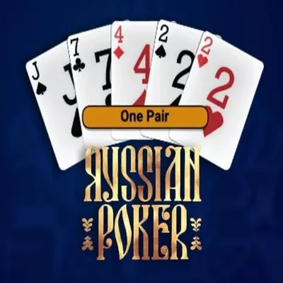 Russian Poker logo – Table Games by OneTouch Games at RivO Casino