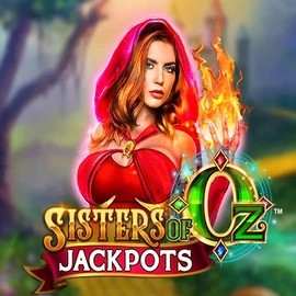 Official Jackpots logo: Sisters Of Oz Jackpots by Triple Edge Studios at RivO Casino