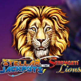 Enjoy Stellar Jackpots with Serengeti Lions by Lightning Box Game – logo hosted on rivokasino.com.se
