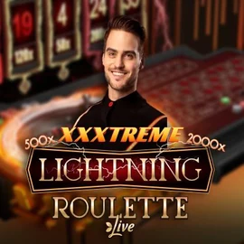 Live Casino logo of XXXtreme Lightning Roulette from Evolution at RivO Casino